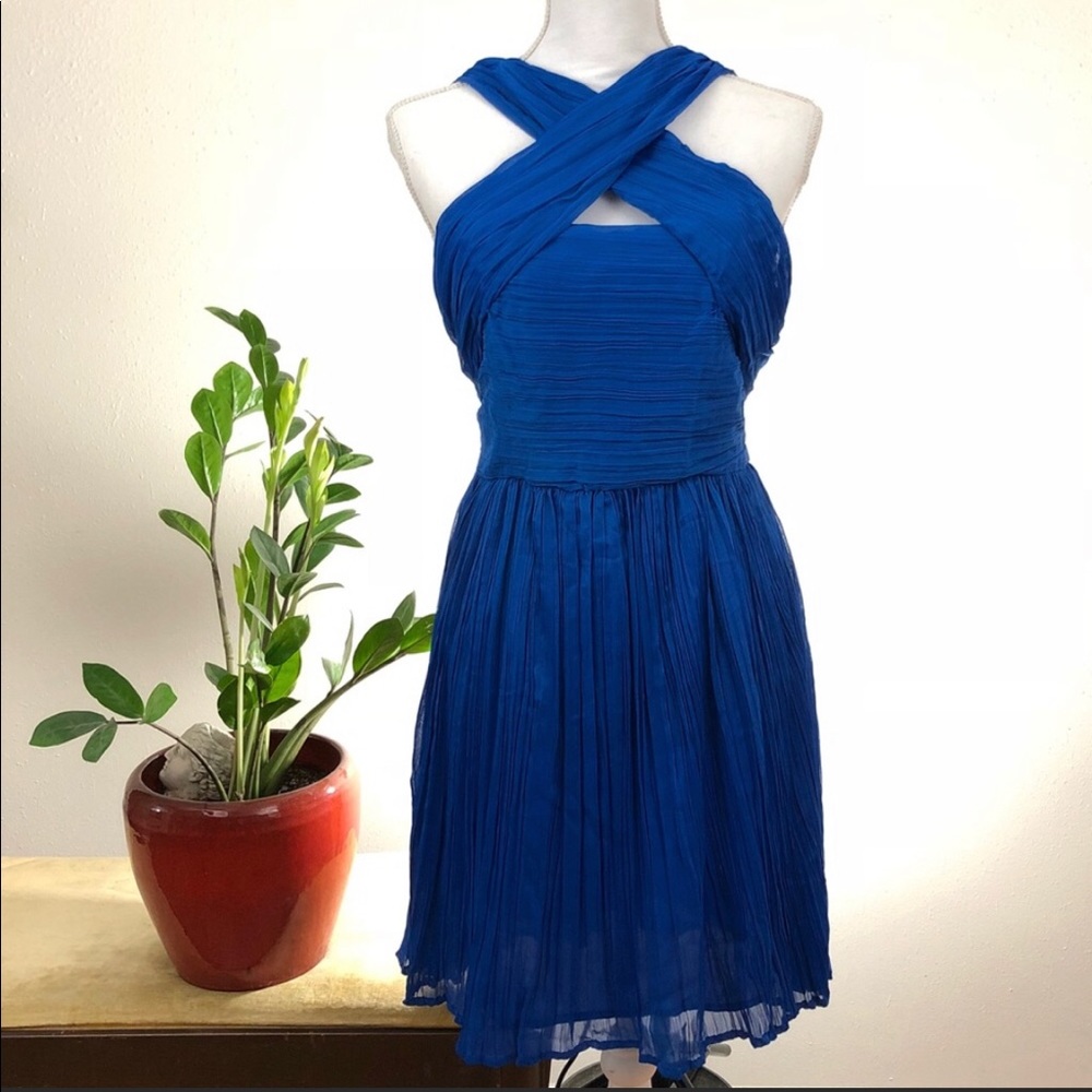 NWT BB Dakota Cobalt Blue Special Occasion Dress!